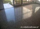 Lucidatura pavimenti in graniglia di marmo Roma - Arrotatura Marmo Roma